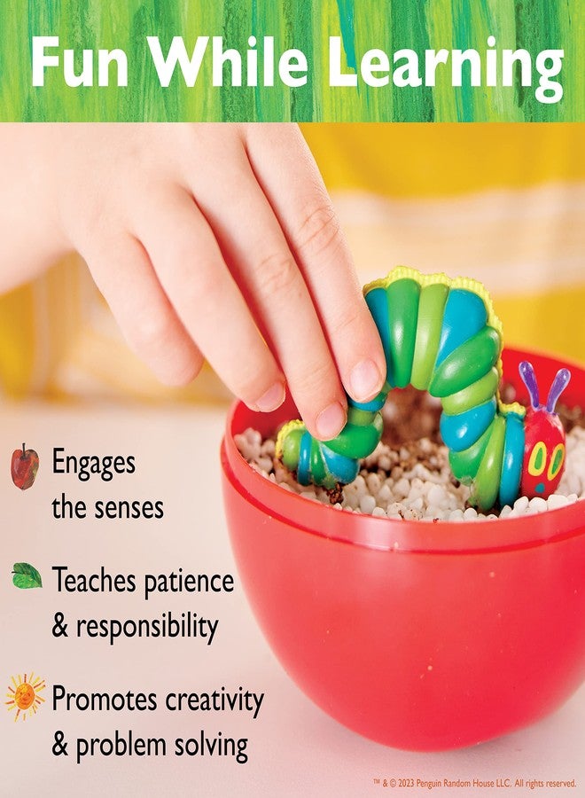 Creativity for Kids The Very Hungry Caterpillar: Ready to Grow Garden - Science Terrarium Kit Inspired from The World of Eric Carle Books, Learning & Education Gifts for Kids (Ages 6+) - Image 5